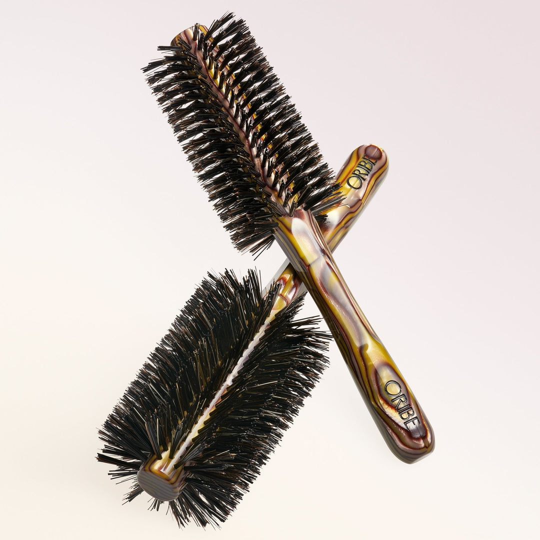 Italian Resin Large Round Brush - GLAM MODA
