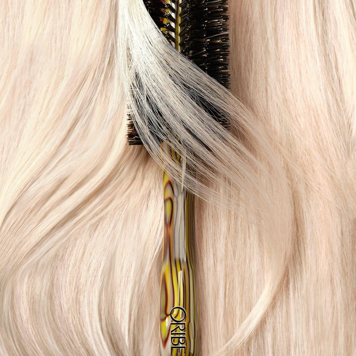 Italian Resin Medium Round Brush - GLAM MODA