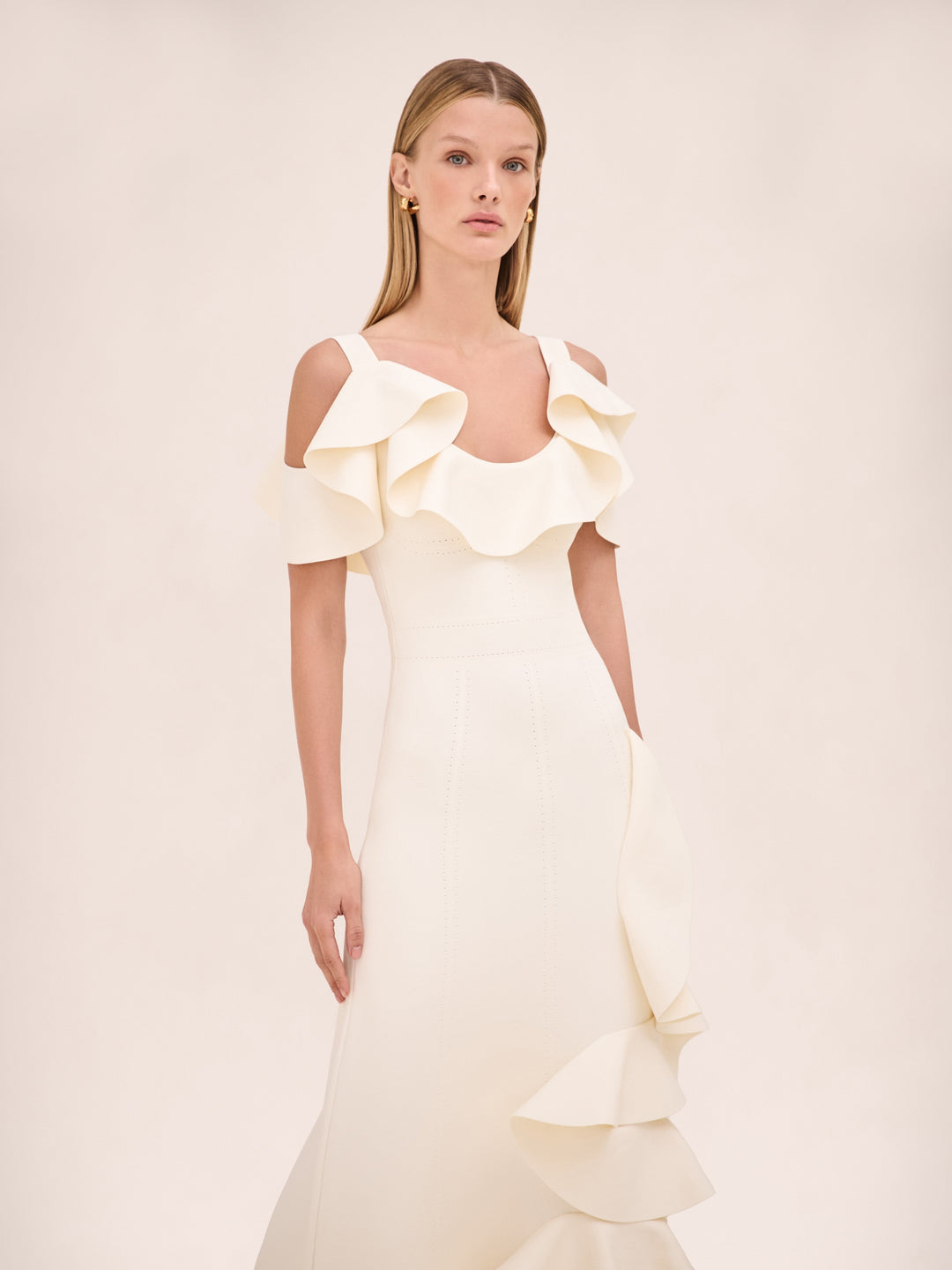 Ivory - Lucy Dress - GLAM MODA