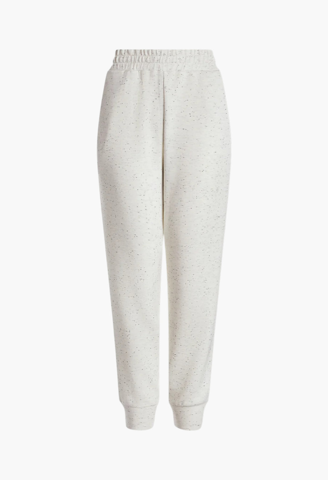 Ivory Marl Fleck - The Slim Cuff Pant 25" - GLAM MODA