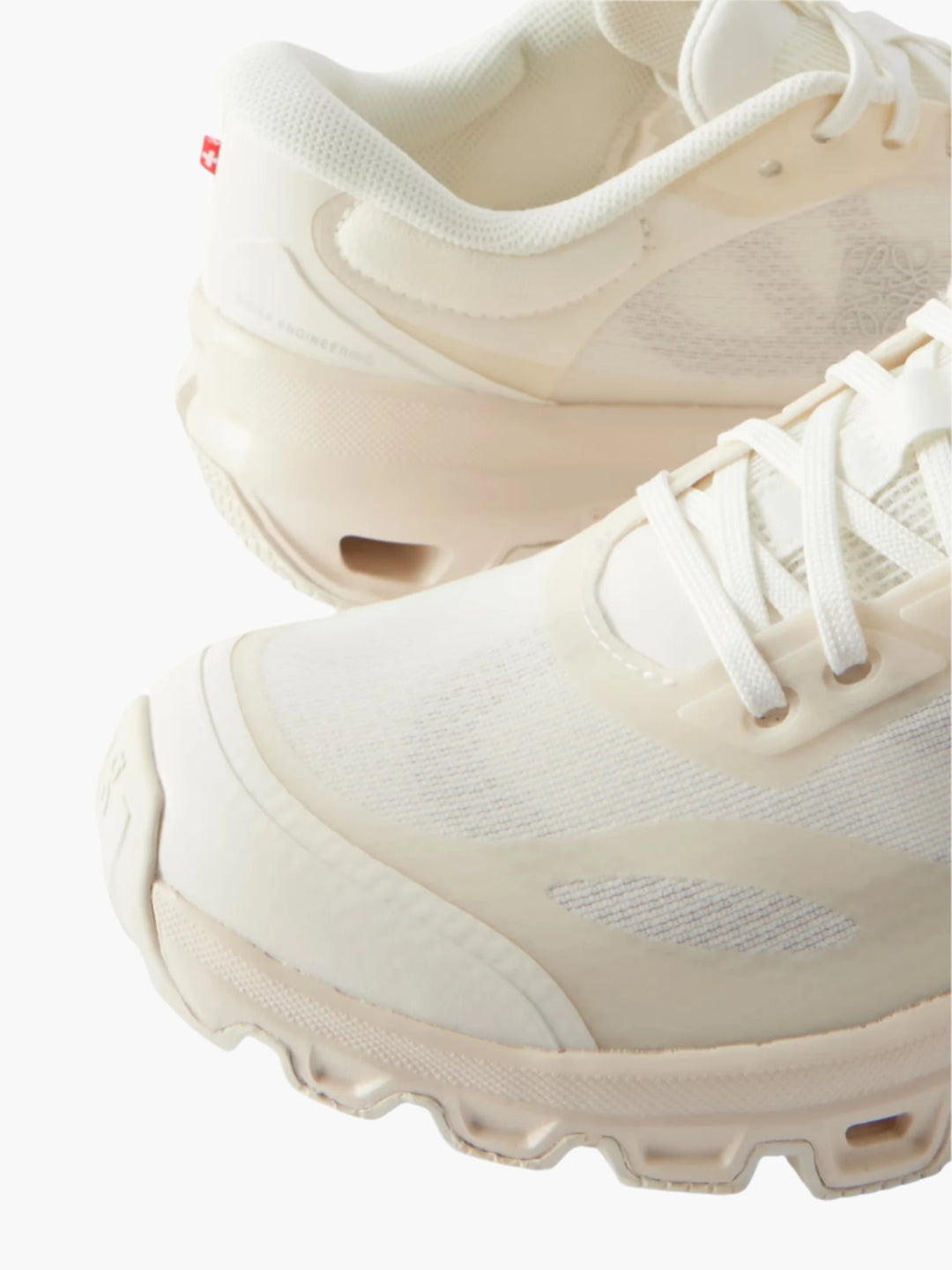 Ivory - + ON CLOUDVENTURE 2.0 Rubber-Trimmed Paneled Recycled-Resh Sneakers - GLAM MODA