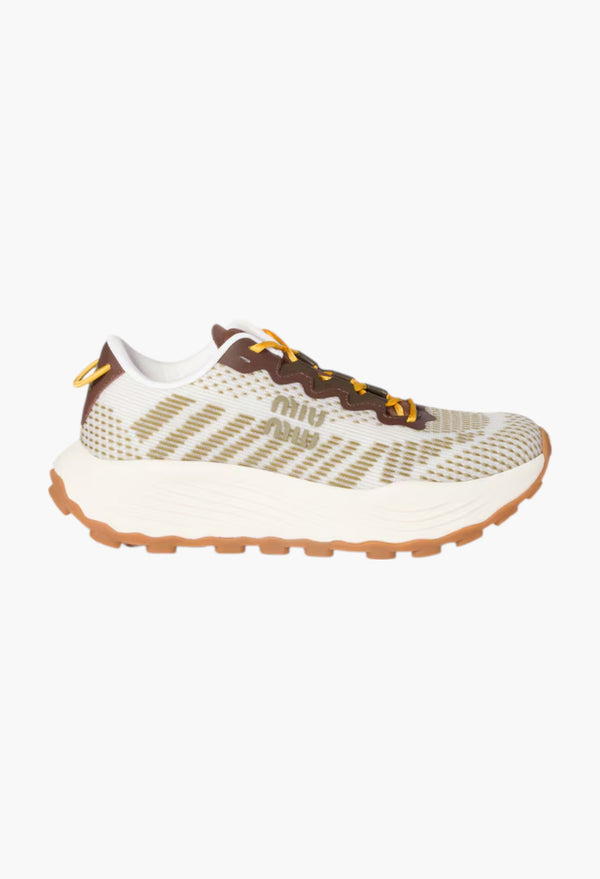 Ivy Green - Technical Fabric Sneakers