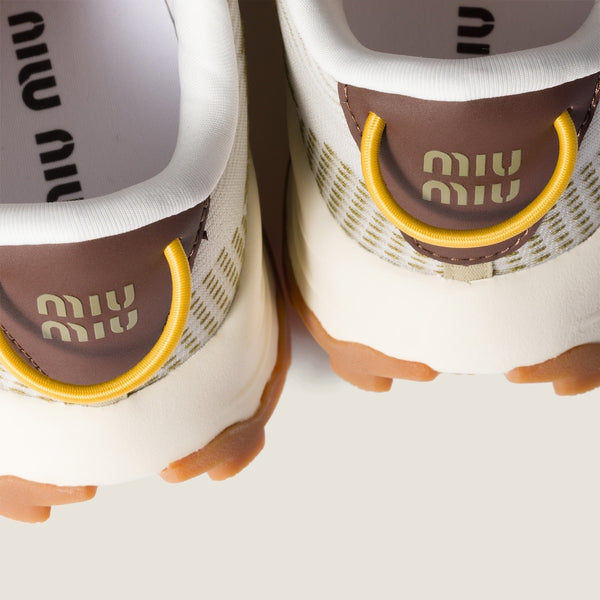 Ivy Green - Technical Fabric Sneakers
