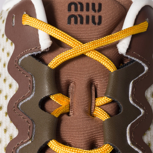 Ivy Green - Technical Fabric Sneakers