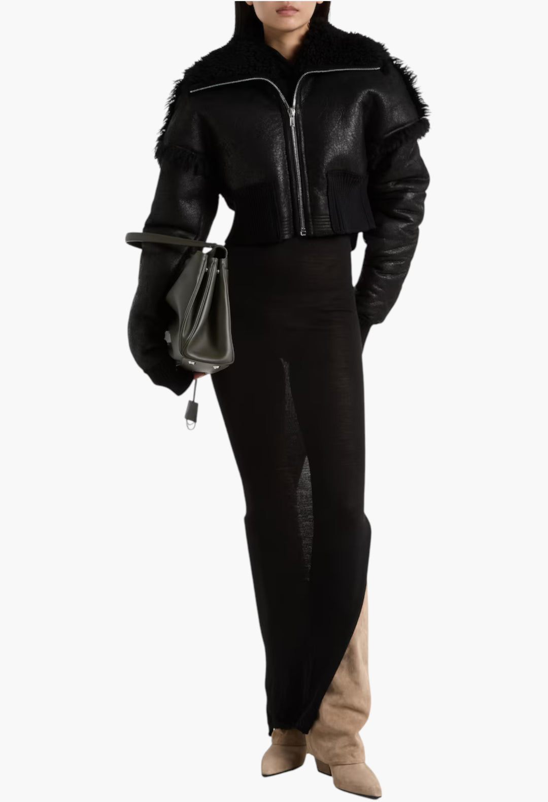 Jane 60 Suede Knee-High Boots - GLAM MODA