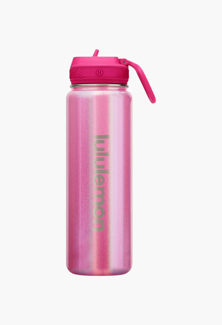 Back To Life Sport Bottle 24oz Straw Lid Iridescent - GLAM MODA
