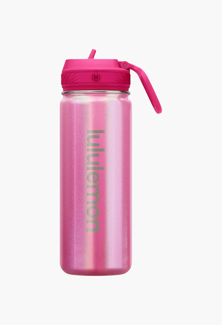Back To Life Sport Bottle 18oz Straw Lid Iridescent - GLAM MODA