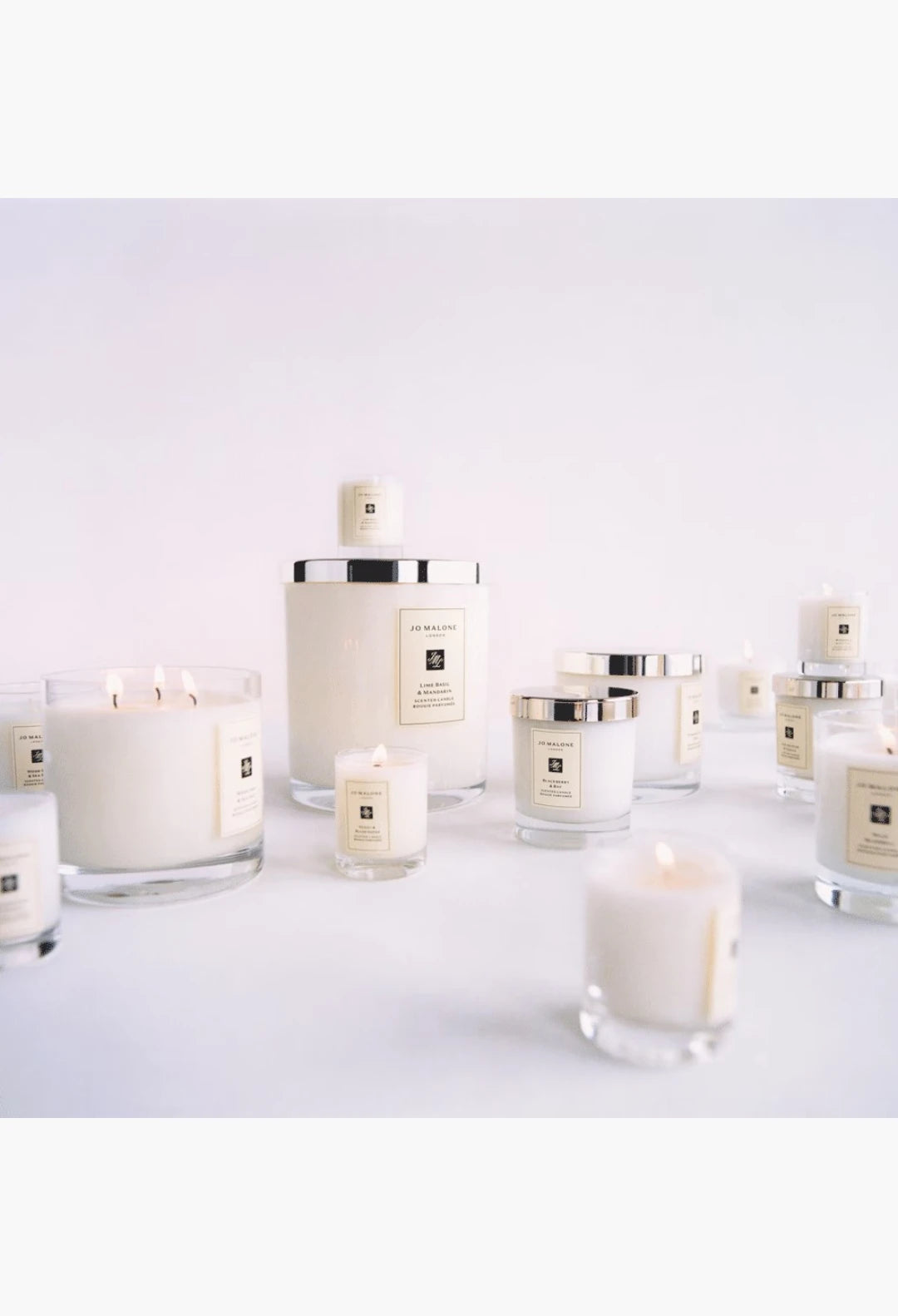 Lime Basil & Mandarin Scented Candle