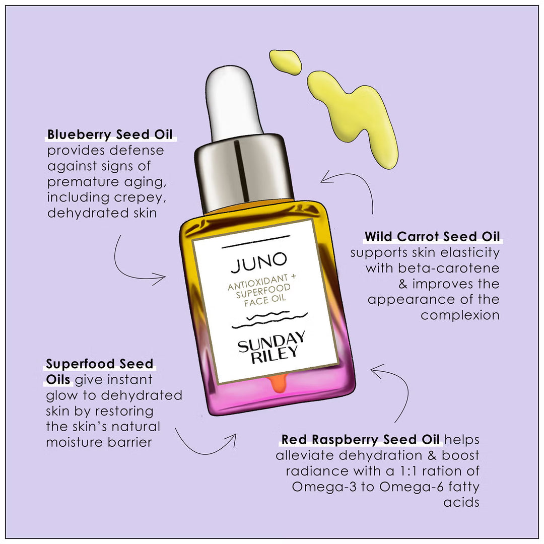Juno Antioxidant + Superfood Face Oil - GLAM MODA