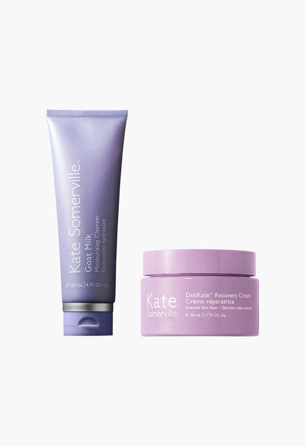 Goat Milk Moisturising Cleanser 120ml & DeliKate Recovery Cream 1.7fl oz