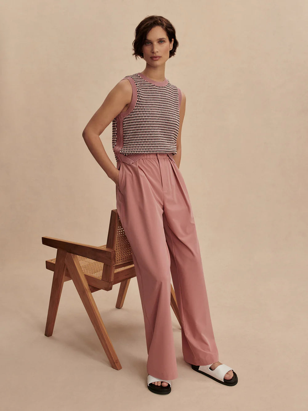 Kayson Wide Leg Pant 32" - GLAM MODA