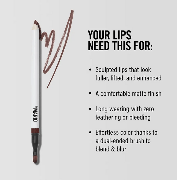 Almond (Light Caramel Brown)-Ultra Suede Sculpting Lip Pencil