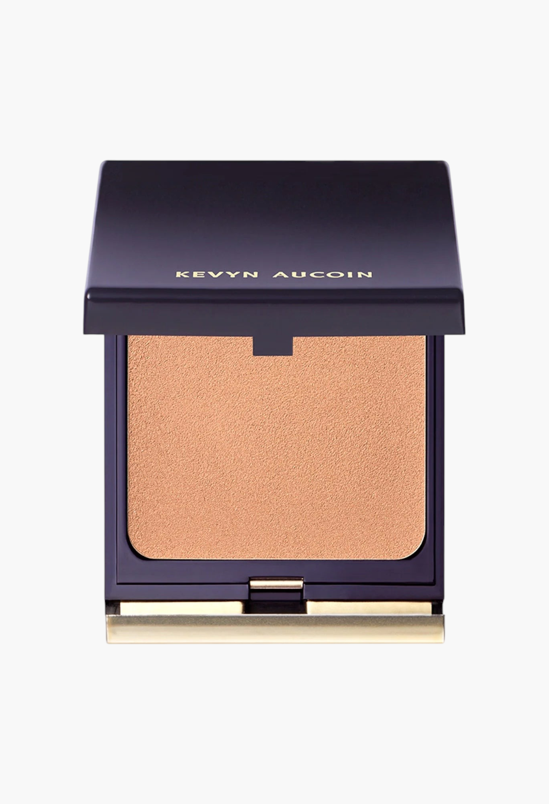 GLAM MODA Kevyn Aucoin Sensual Skin Bronzer in a sleek dark compact with a soft-focus gel-to-powder finish.