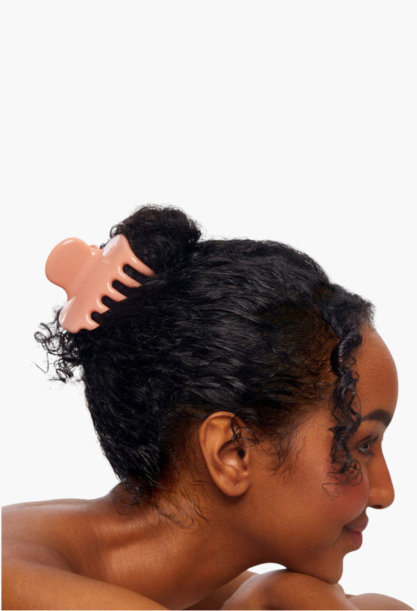 Puffy Claw Clip - Rosewood 20g
