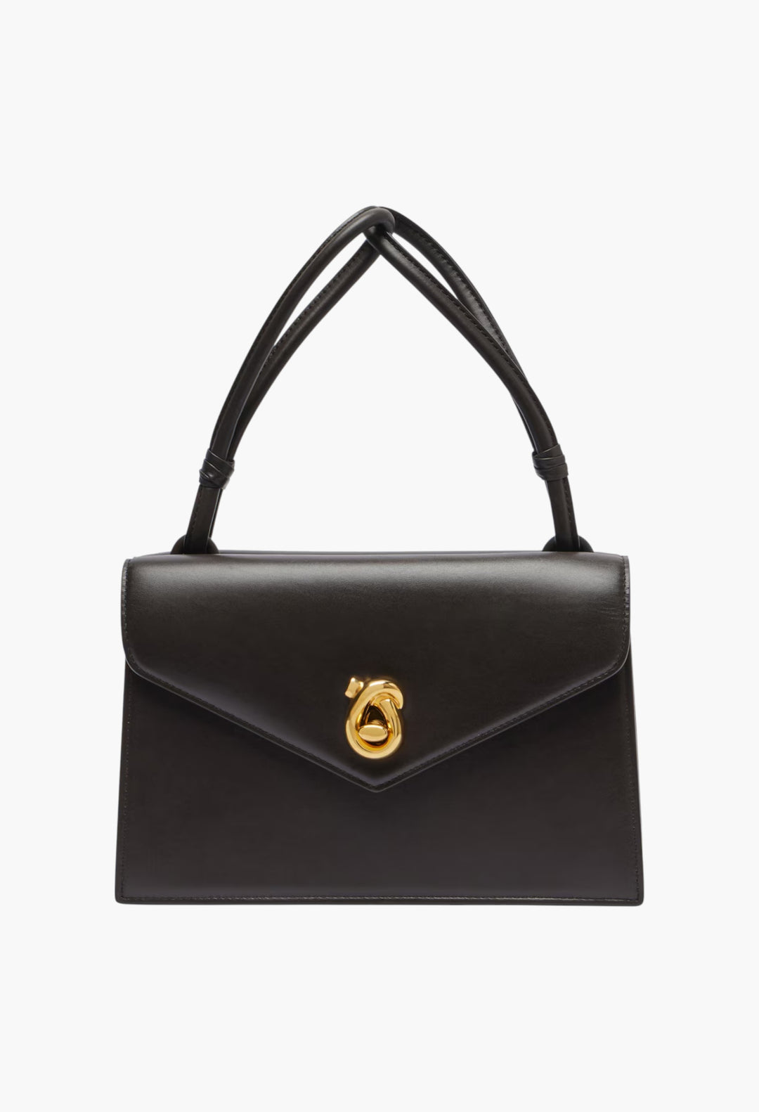 Knot Lock Small Leather Crossbody Bag - GLAM MODA