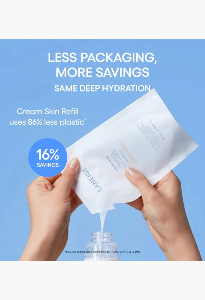 Mini Cream Skin Milky Toner Mist with Ceramides & Peptides for Nourishing Hydration