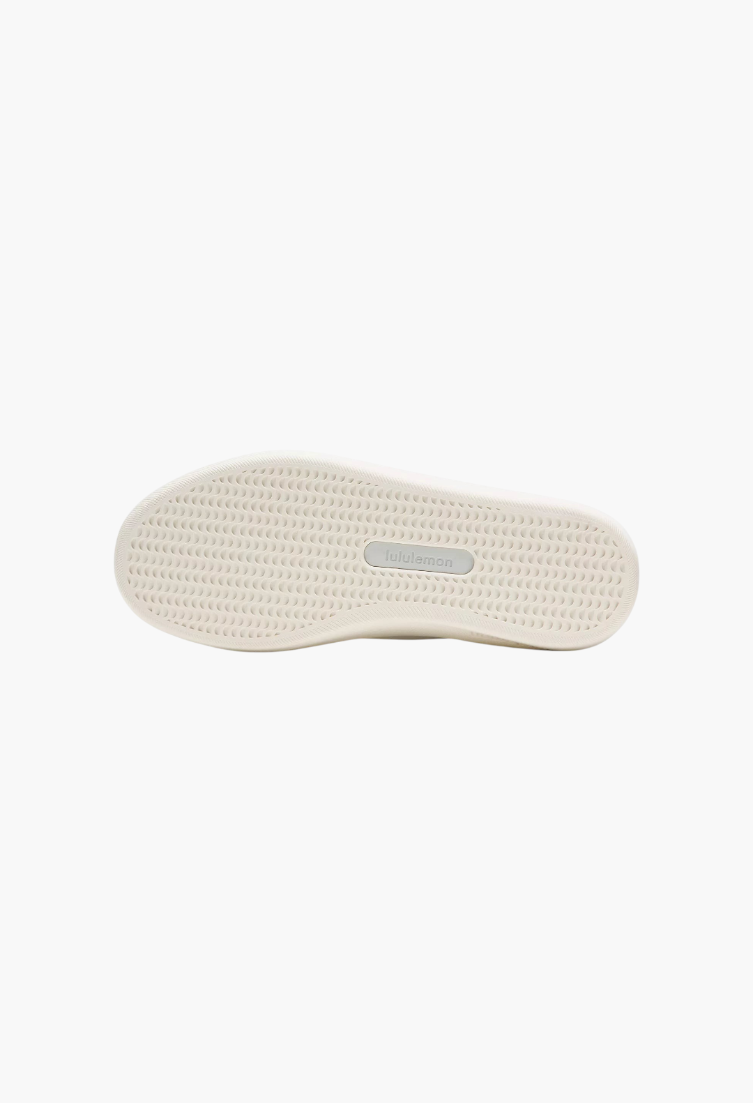 GLAM MODA Cityverse sneaker showing the white cupped rubber outsole with textured grip pattern
