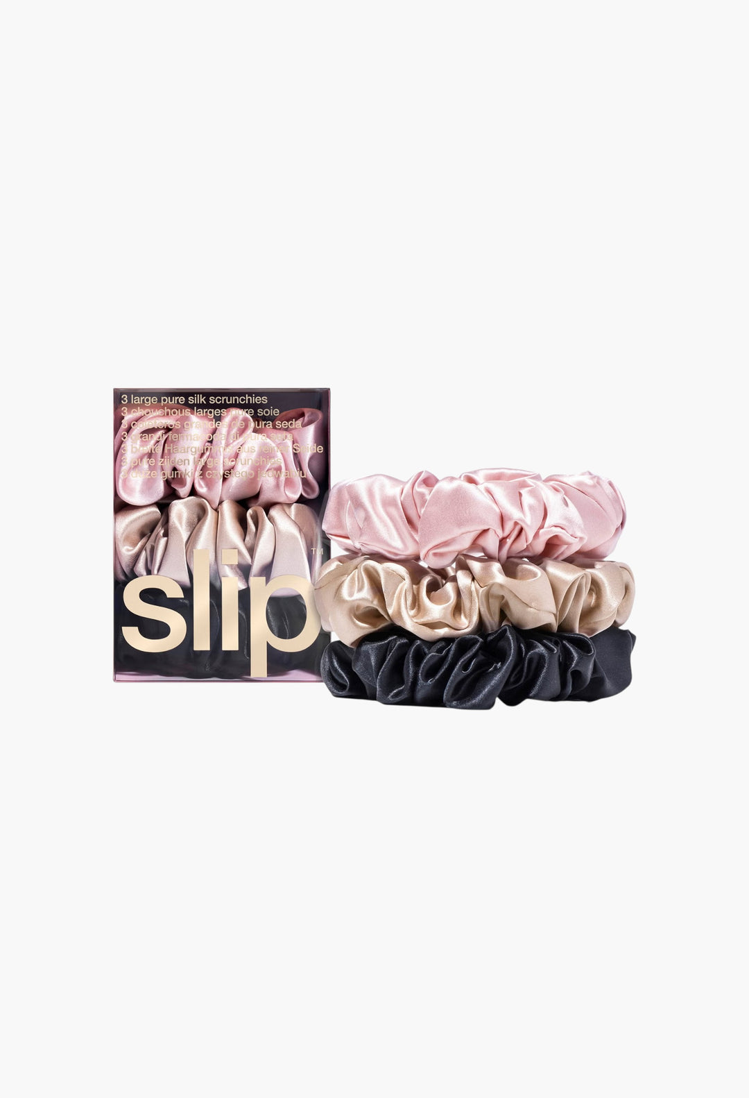 Large Scrunchies - Multi (Pack of 3) - GLAM MODA