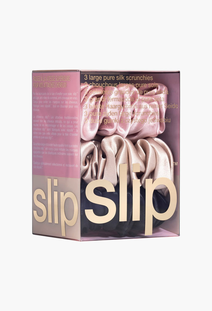 Large Scrunchies - Multi (Pack of 3) - GLAM MODA