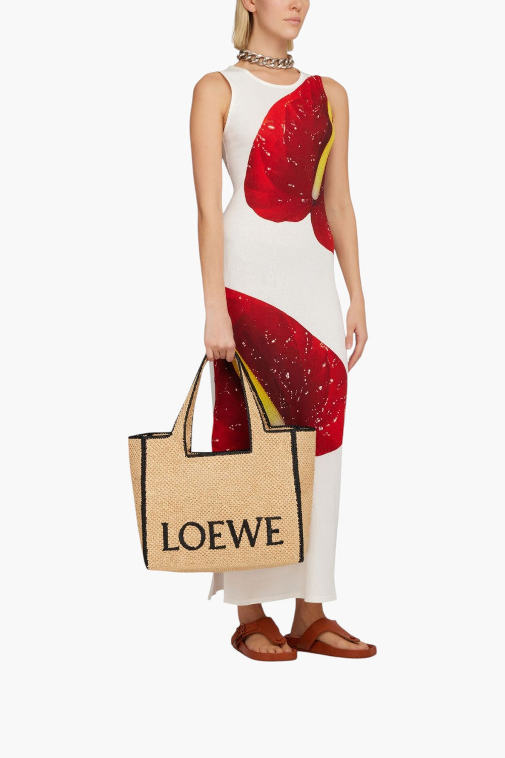 Large Tote Bag with Logo - GLAM MODA