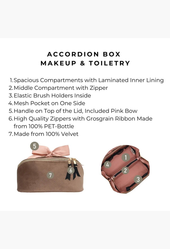 Accordion Box Makeup & Toiletry