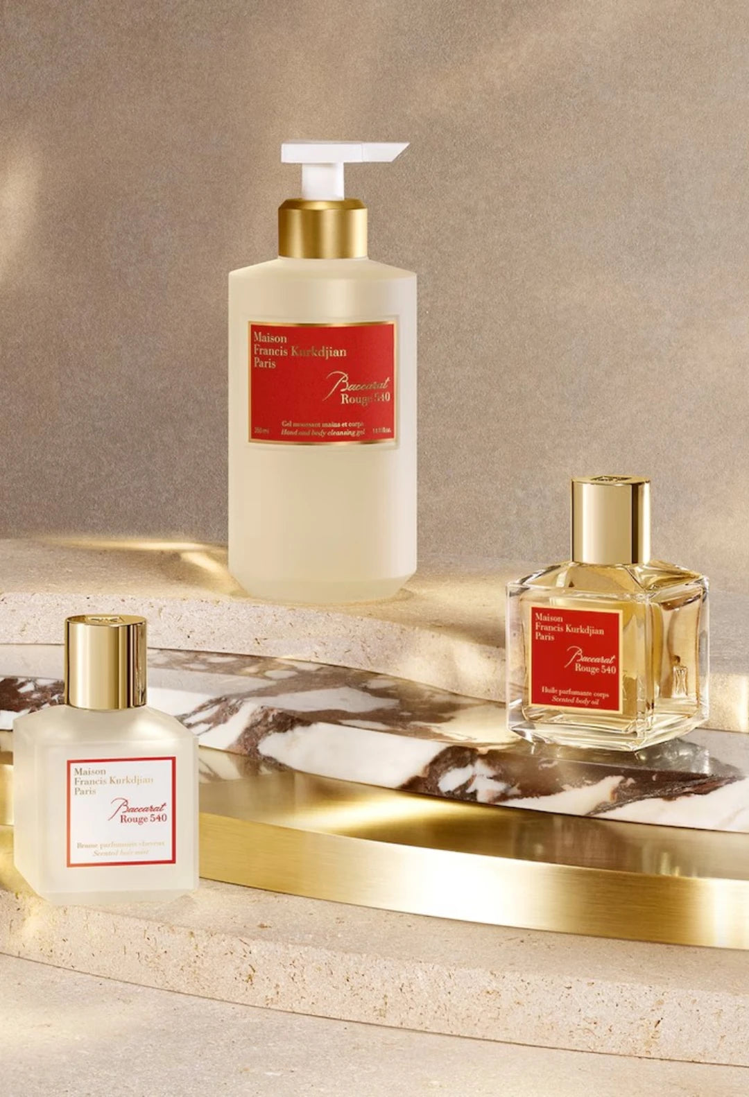 Baccarat Rouge 540 Hand and Body Cleansing Gel