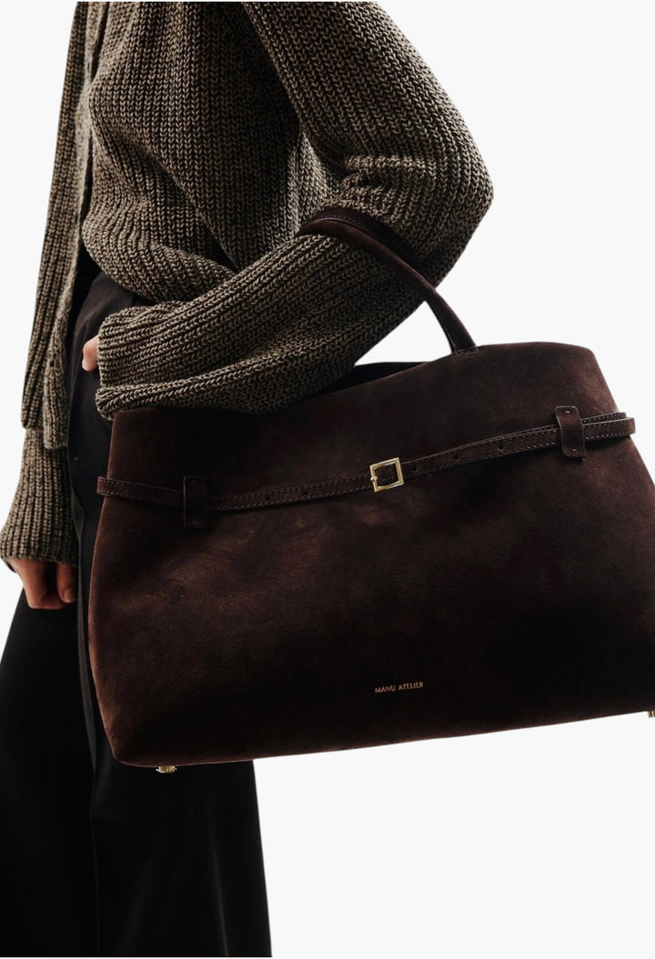 Le Cambon 40 Deep Brown Suede - GLAM MODA