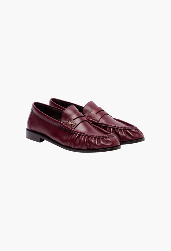 Le Loafer Cassandre leather penny loafers