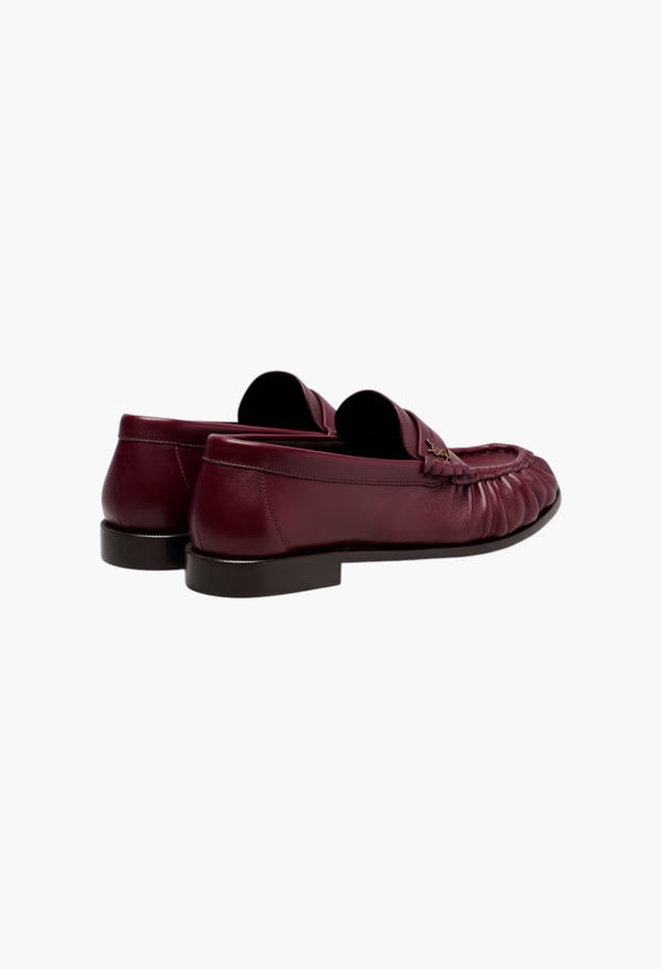Le Loafer Cassandre leather penny loafers
