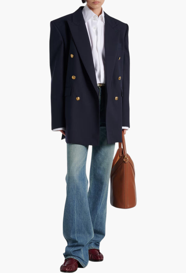 Le Loafer Cassandre leather penny loafers