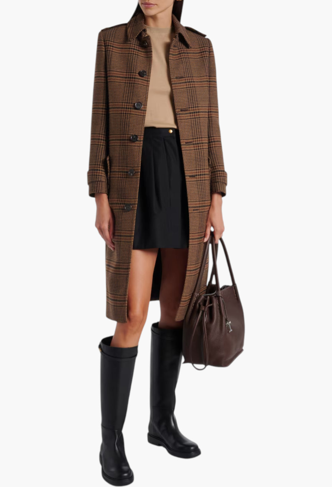 Leather knee-high boots - GLAM MODA