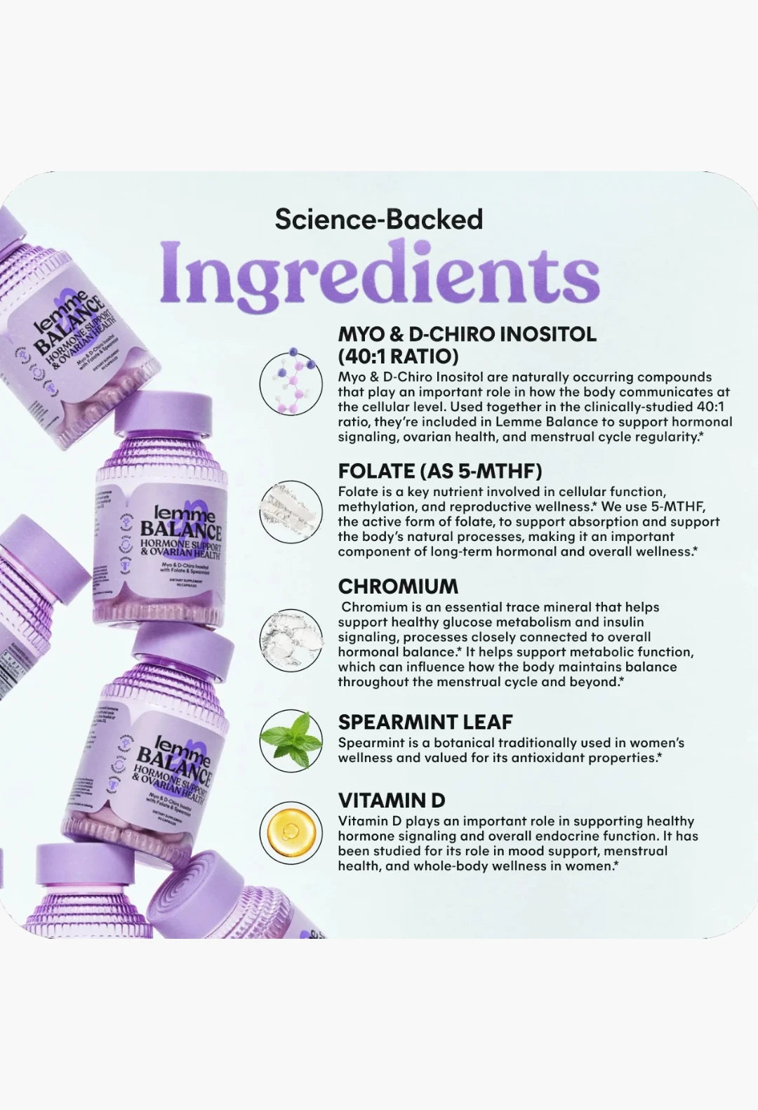 Lemme Balance Hormone Support Capsules