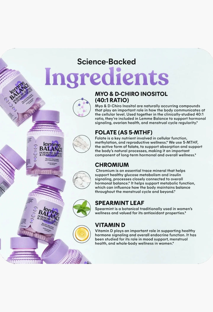 Lemme Balance Hormone Support Capsules