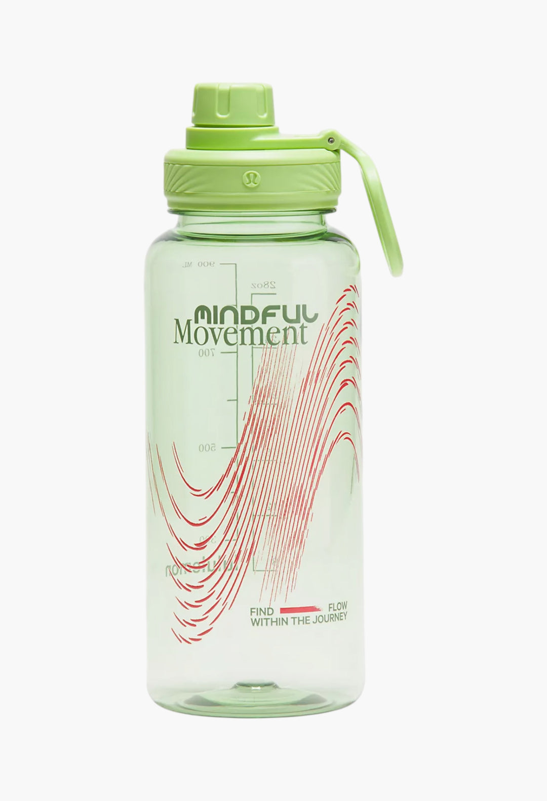 Lemongrass - Back to Life Clear Bottle 32oz Graphic - GLAM MODA