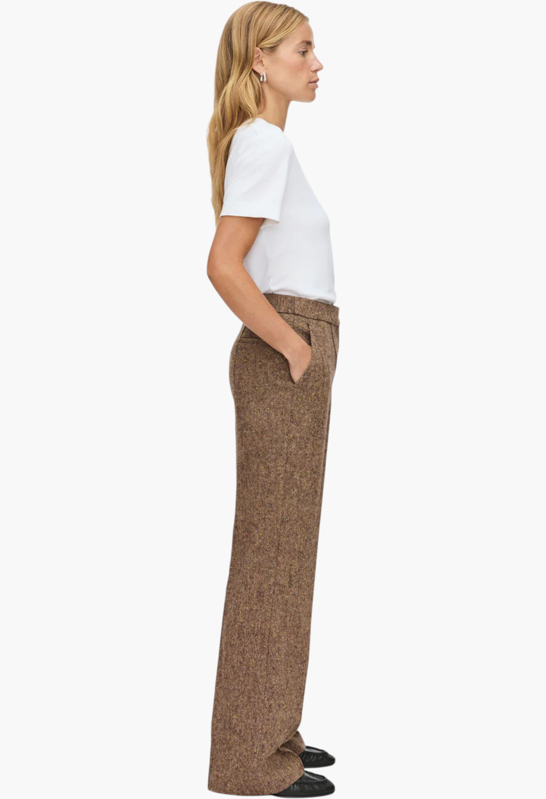 Lena Wool Tailored Trouser - GLAM MODA