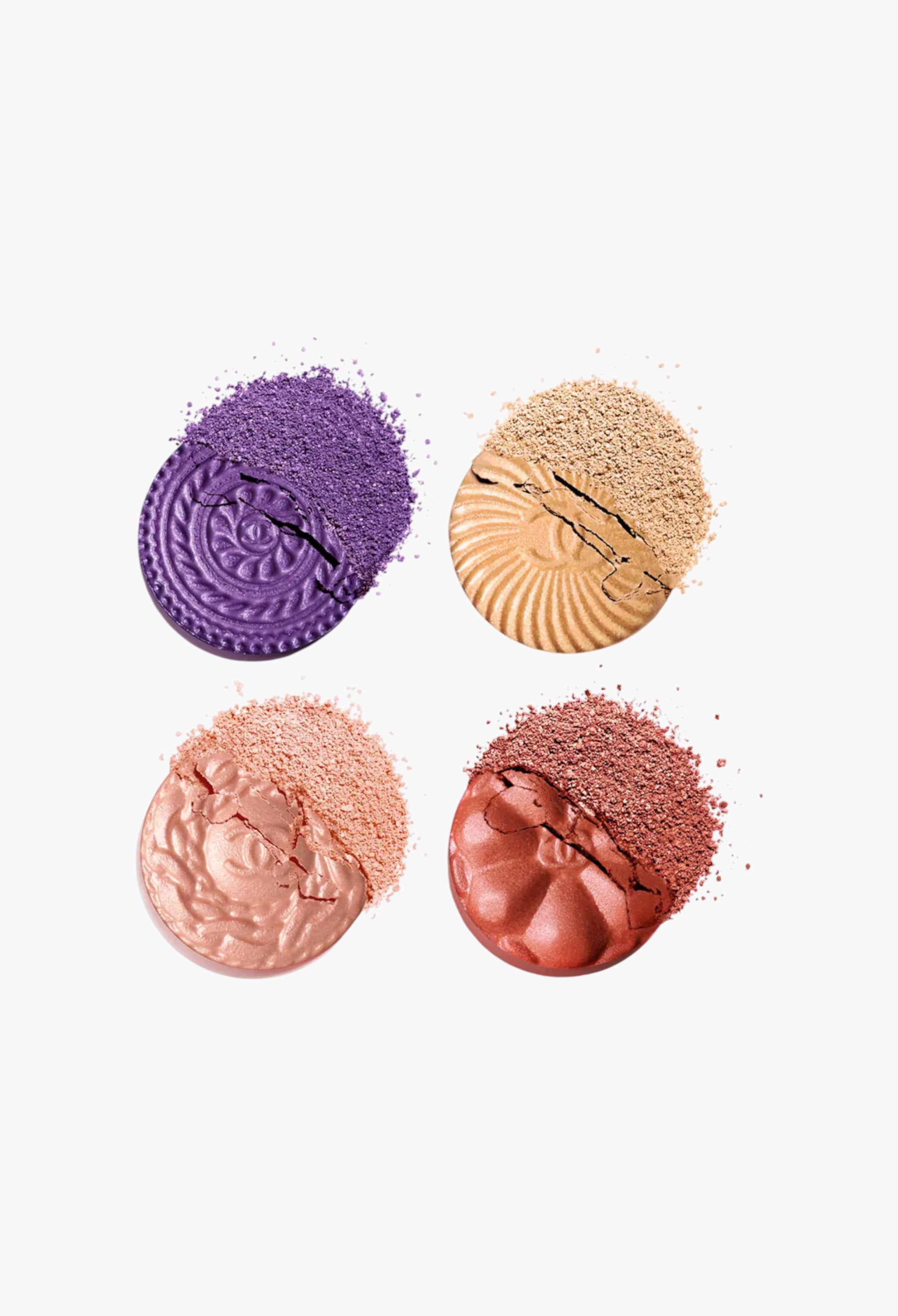 Les 4 Ombres Boutons Baroque | Chanel Eyeshadow Quad with Rich