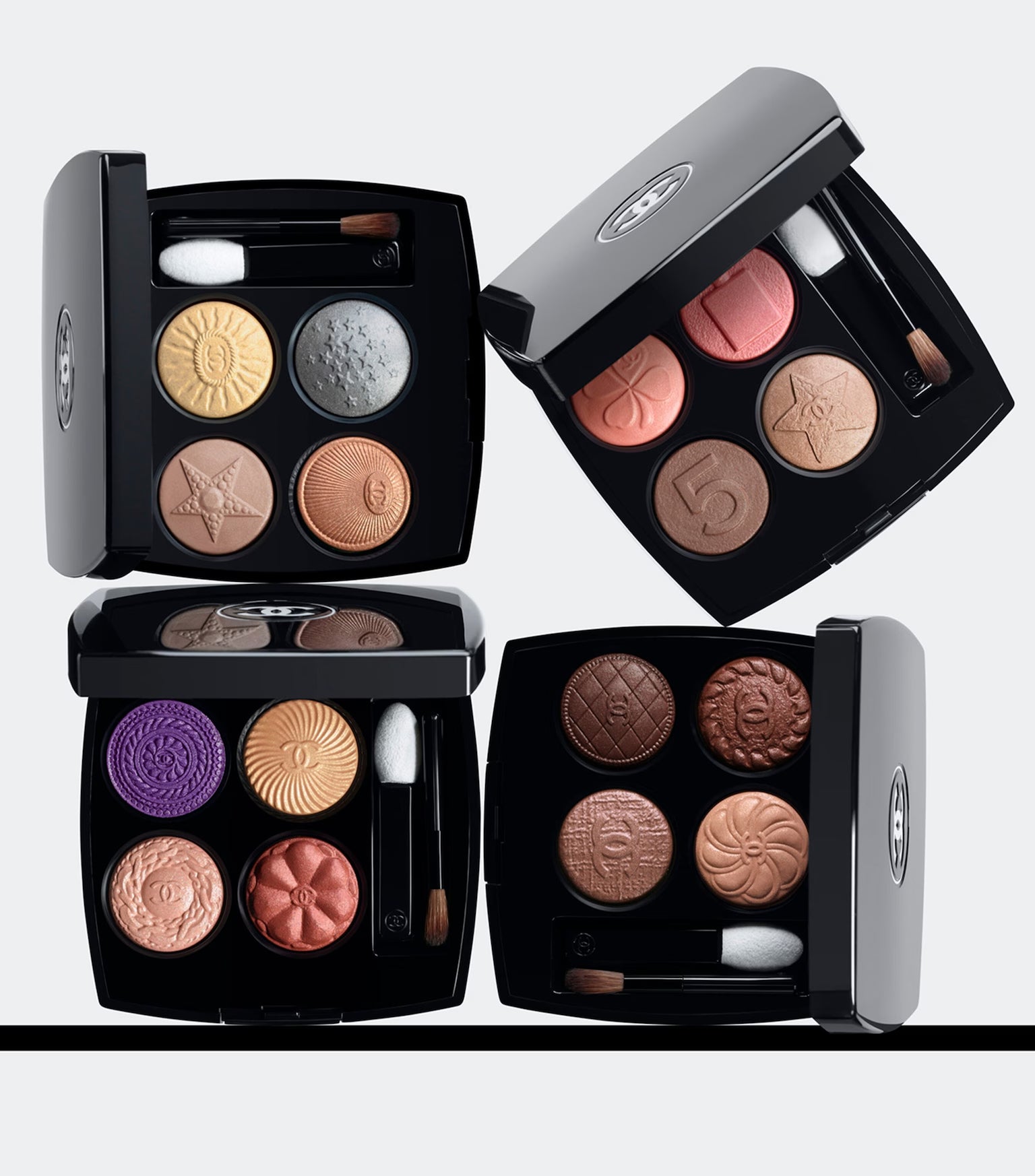 Les 4 Ombres Boutons Mademoiselle - Eyeshadow Quad - GLAM MODA