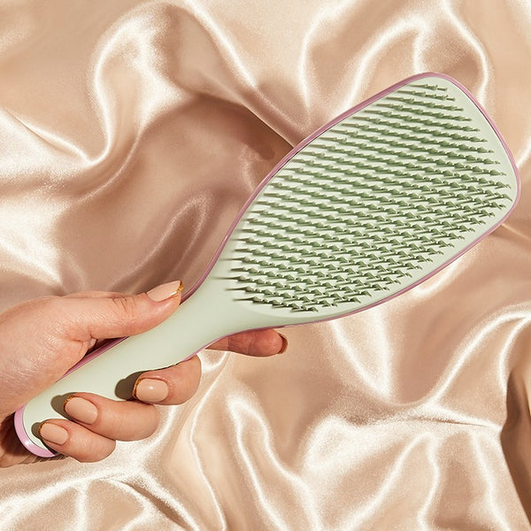 Rosebud Pink & Sage - The Ultimate Detangler-Large
