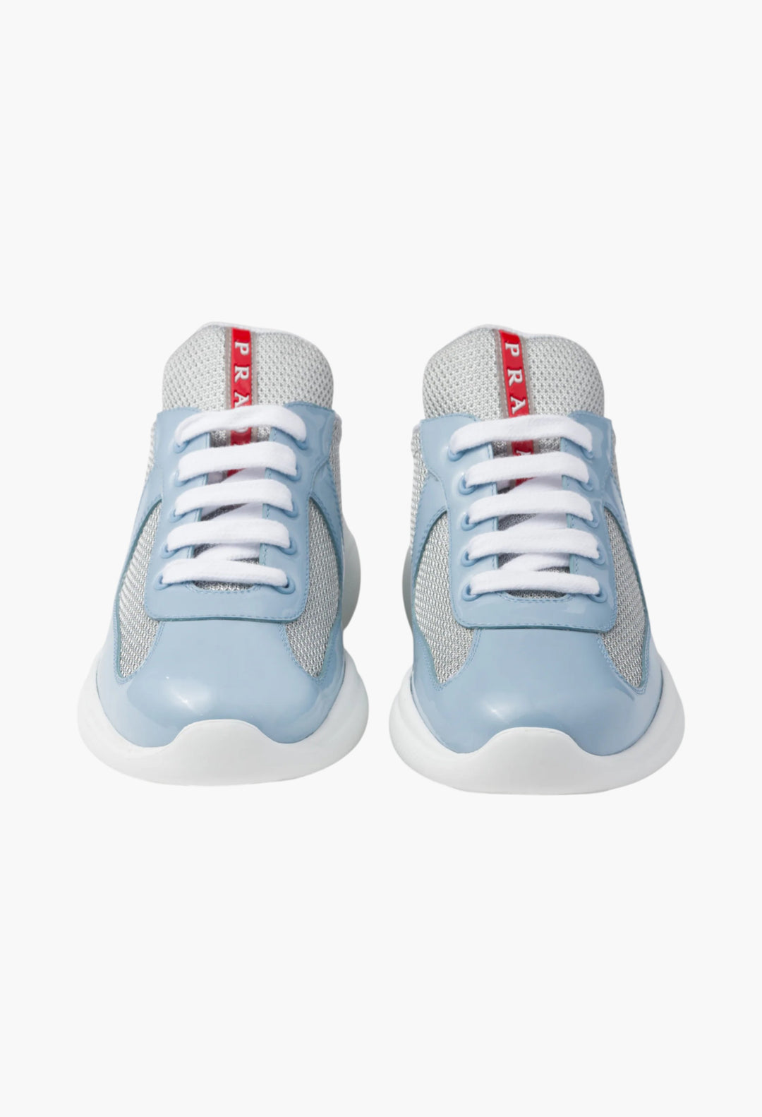 Light Blue - Prada America's Cup Biker Fabric Sneakers - GLAM MODA