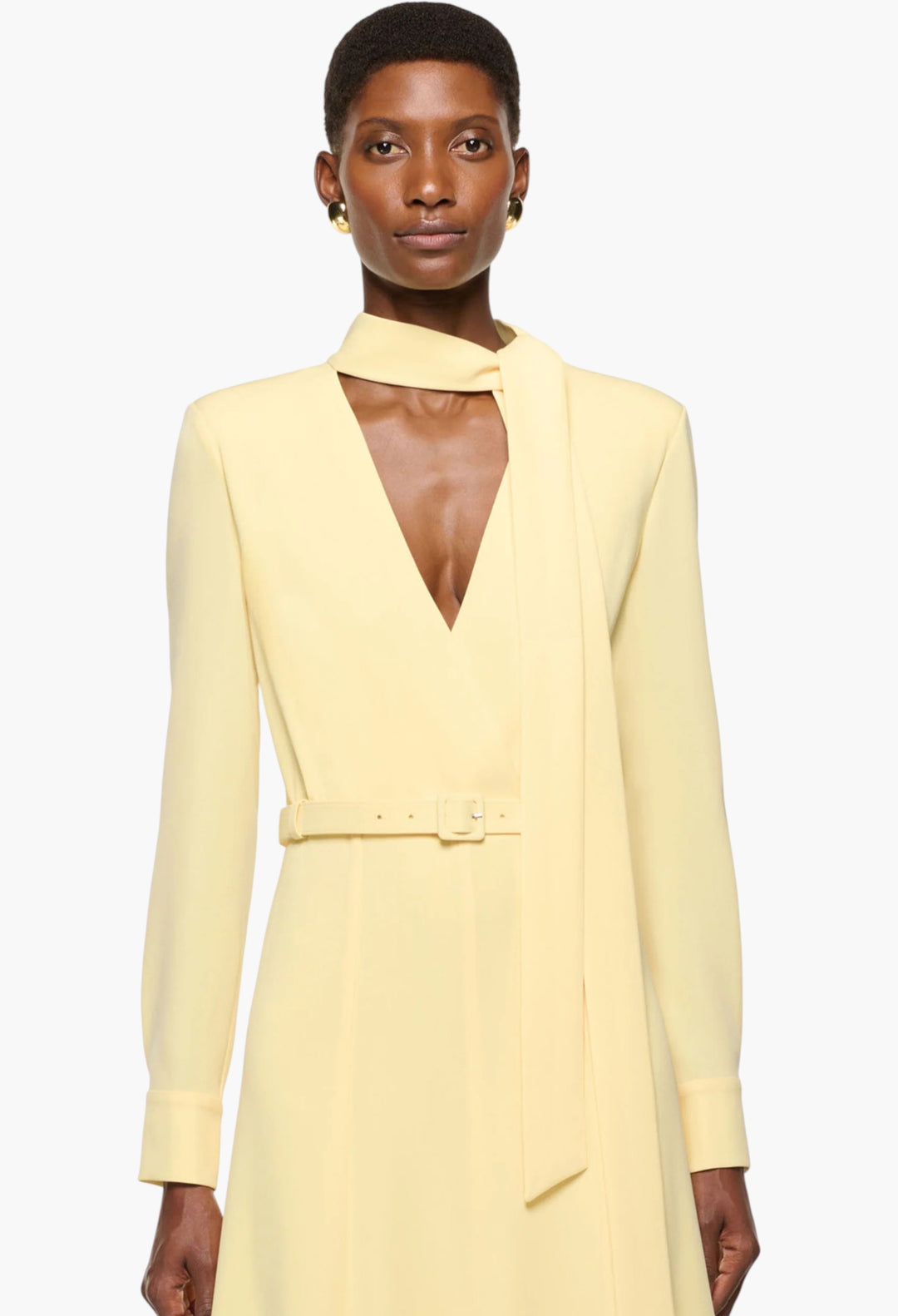 Light Cady Cut Out Dress - GLAM MODA