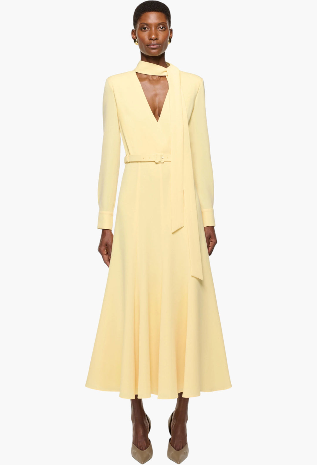 Light Cady Cut Out Dress - GLAM MODA