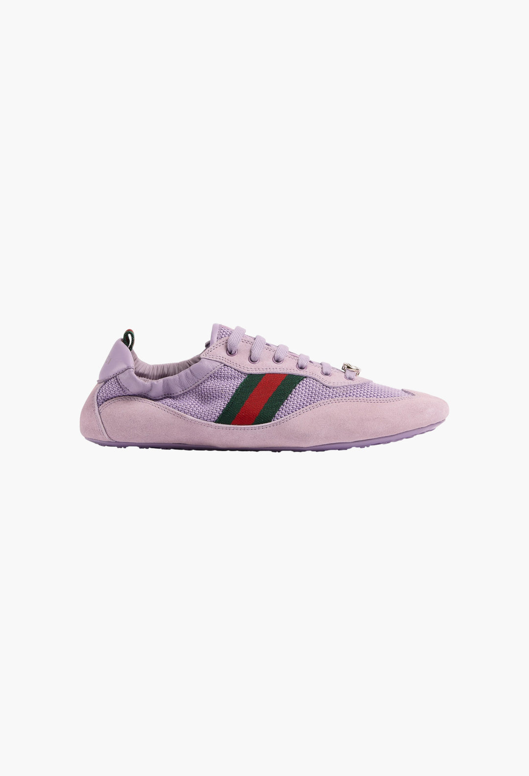 Lilac Fabric - Women's Gucci Shift Sneaker - GLAM MODA