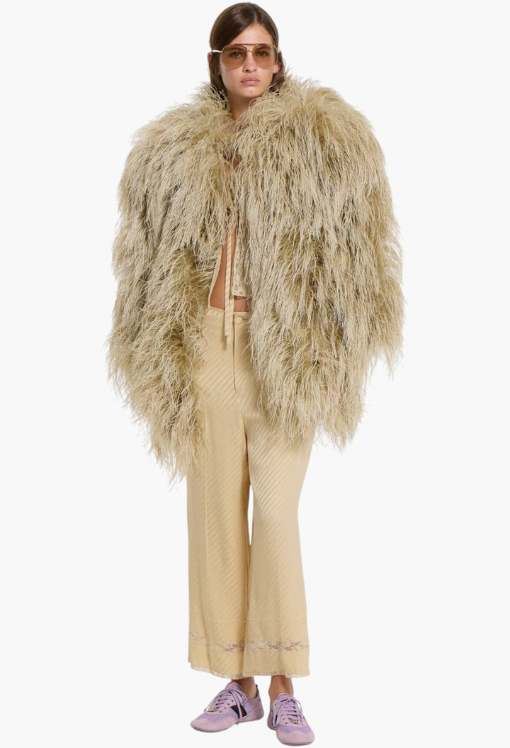 Lilac Fabric - Women's Gucci Shift Sneaker - GLAM MODA