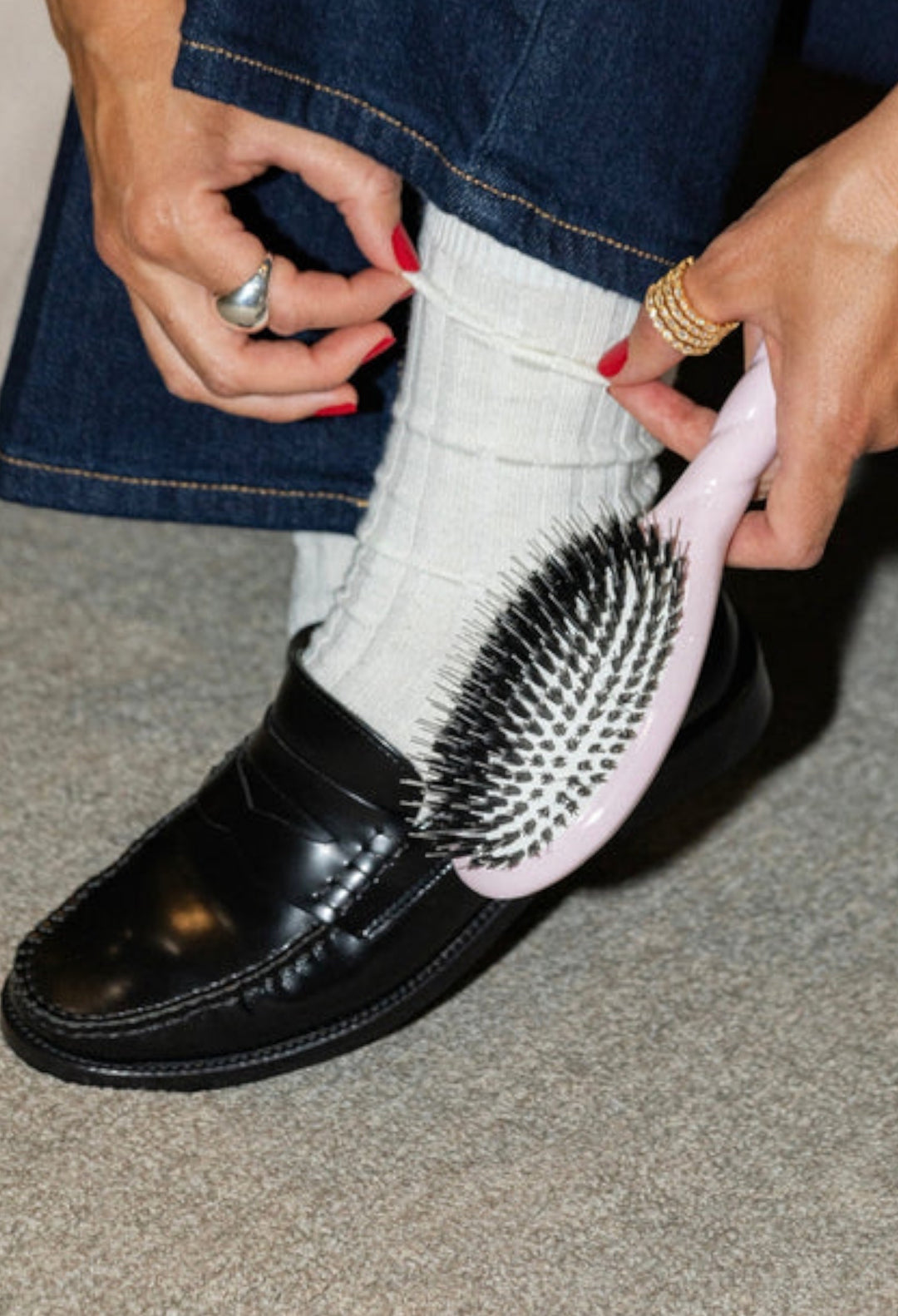 Lilac Rose - The Essential Detangling & Care Brush - GLAM MODA