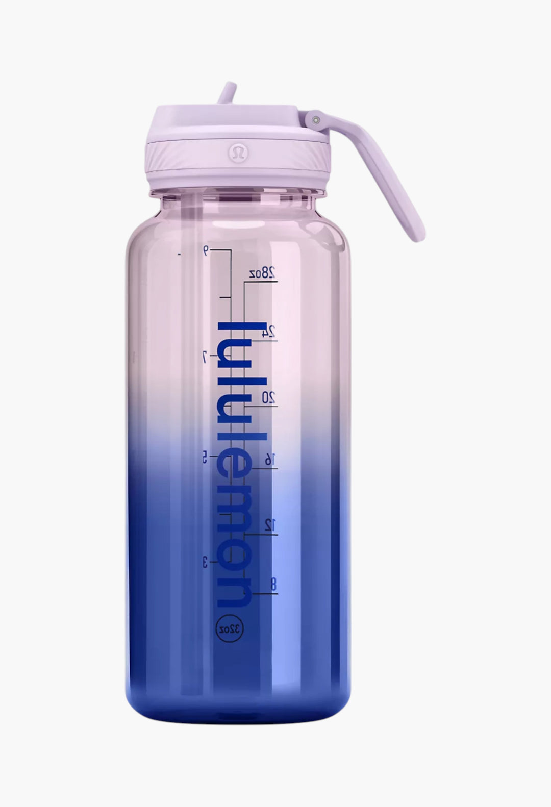 Back to Life Clear Bottle 32oz Straw Lid - GLAM MODA