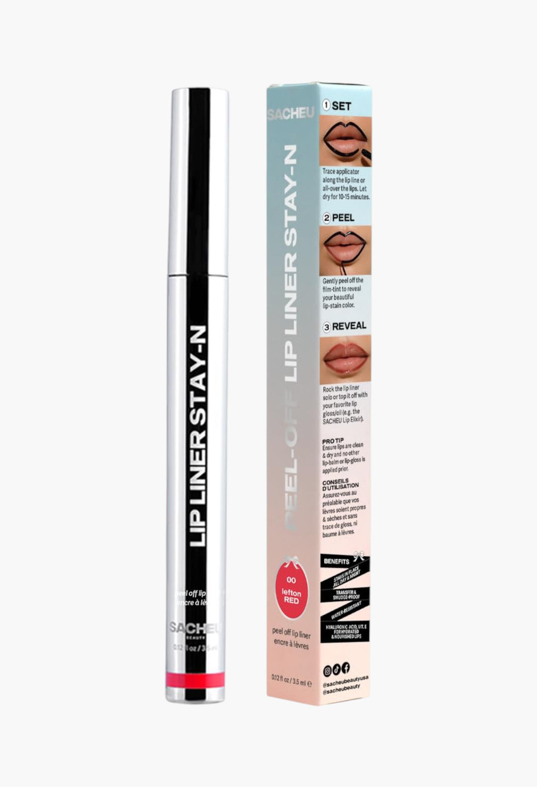 Lip Liner Stay-N® - Peel-Off Lip Liner Stain - GLAM MODA