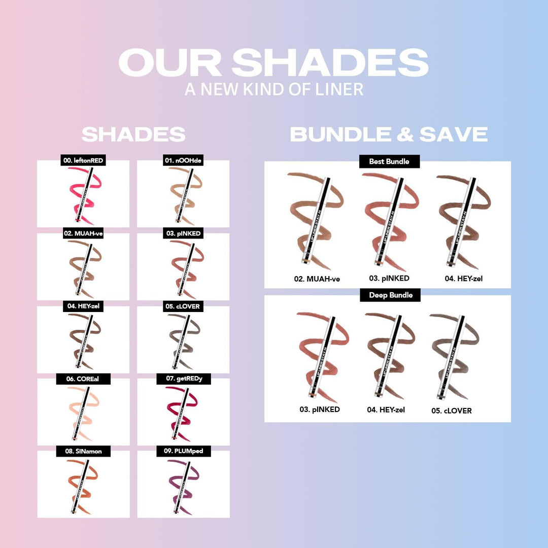 Lip Liner Stay-N® - Peel-Off Lip Liner Stain - GLAM MODA