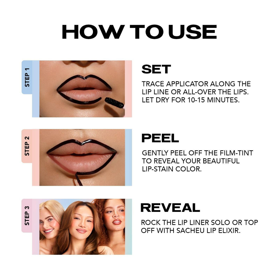 Lip Liner Stay-N® - Peel-Off Lip Liner Stain - GLAM MODA