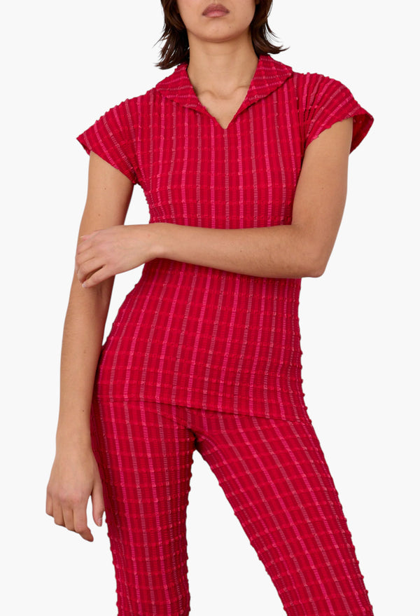 Lipstick - The Cindy Polo Top