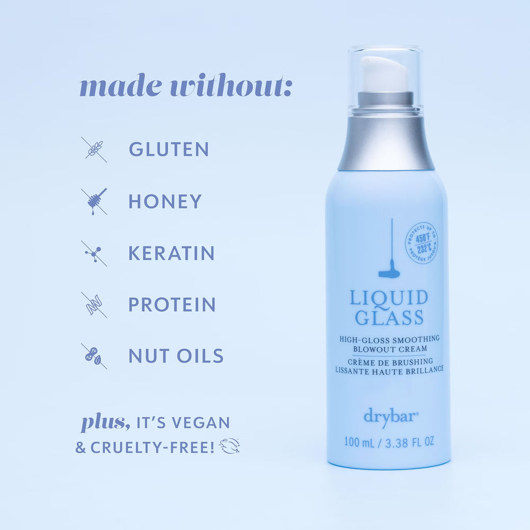 Liquid Glass High Gloss Smoothing Blowout Cream 100ml - GLAM MODA